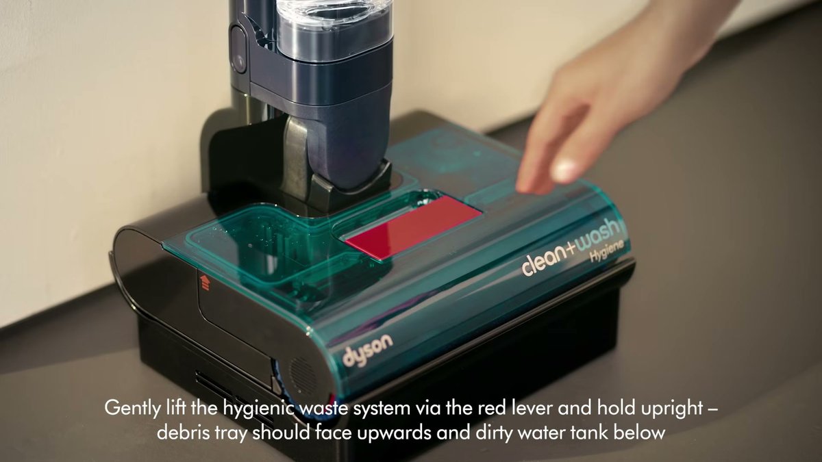 Dyson Clean+Wash Hygiene Wet and Dry Floor Cleaner — YouTube frame