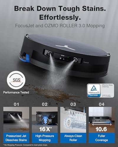 Ecovacs Deebot X12 OmniCyclone robot vacuum and mop with bagless cyclone dock