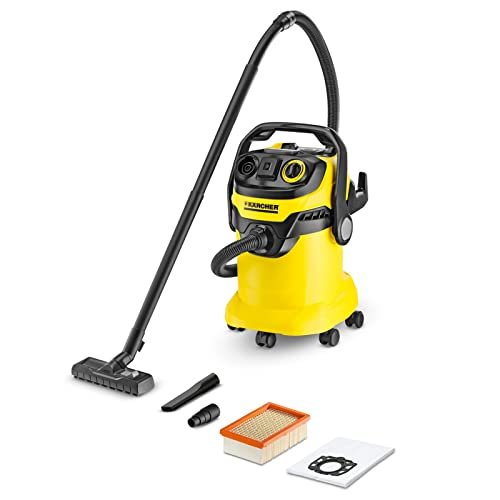 Karcher WD 5/P 6.6-gallon wet/dry shop vacuum with power-tool outlet