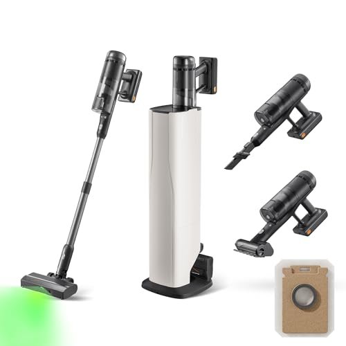 Roborock H60 Hub Ultra cordless stick vacuum with auto-empty dock