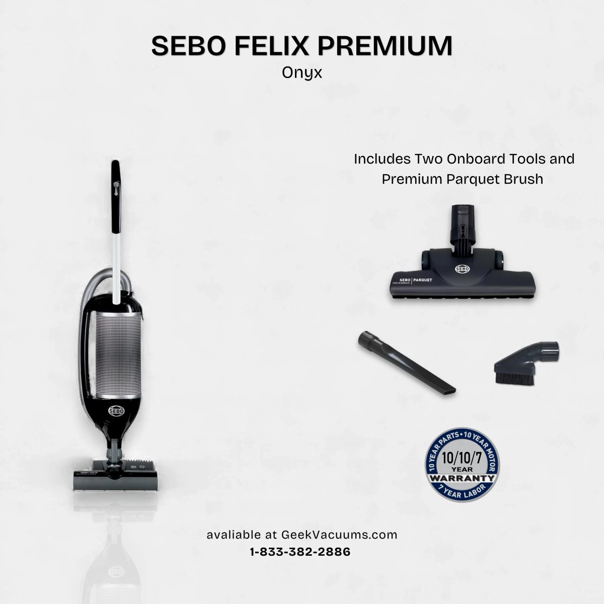 Sebo Felix Premium Upright Vacuum