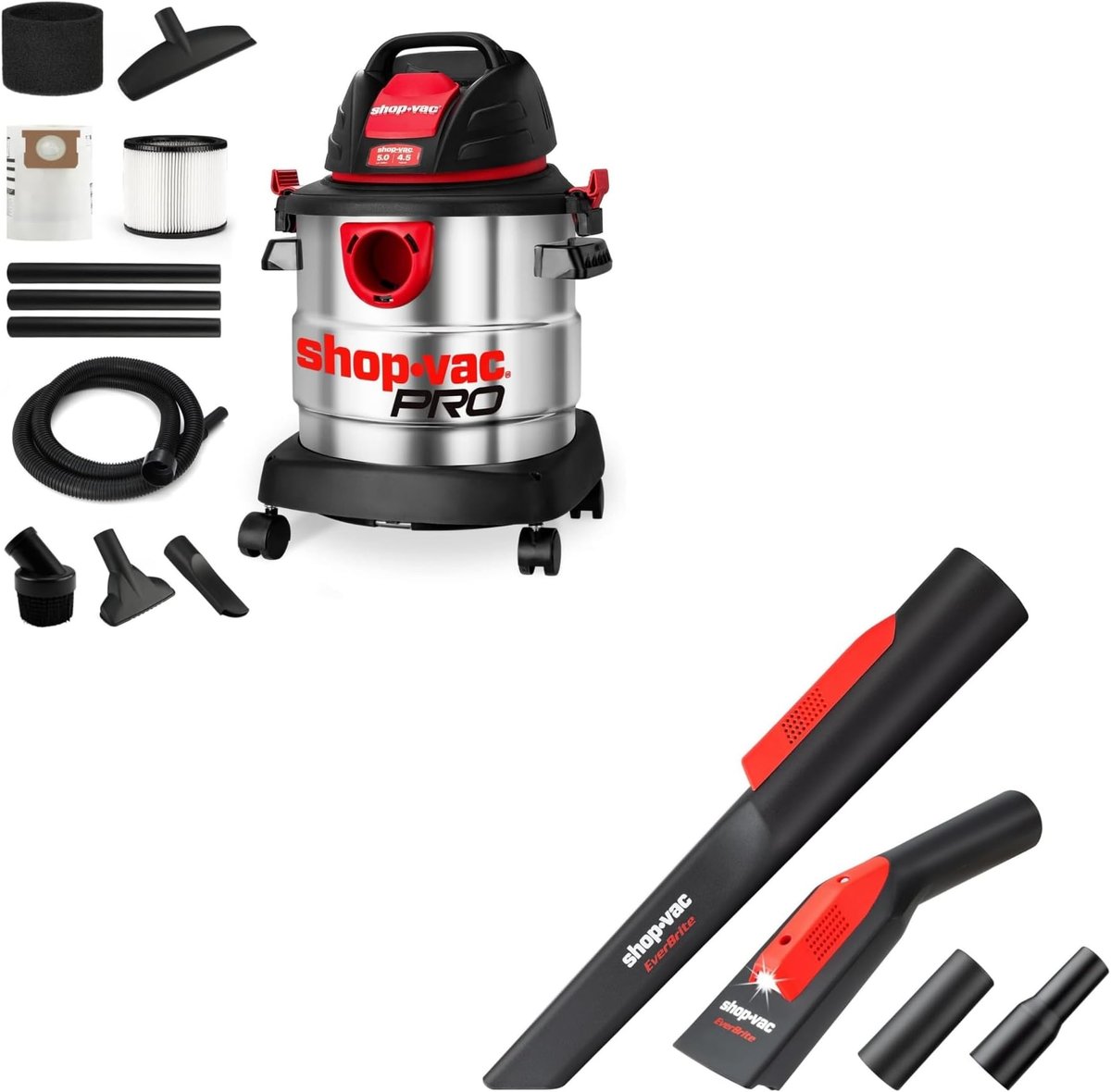 Shop-Vac 5 gallon stainless steel wet dry vacuum